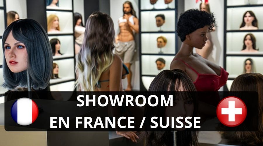 Showroom Latex Sexy Doll